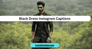 Black Dress Instagram Captions