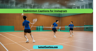 badminton captions for instagram