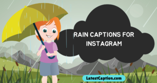 rain love captions for instagram​