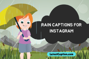 rain love captions for instagram​