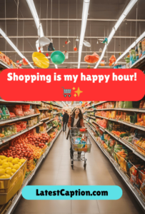 Funny Shopping Captions for Instagram 