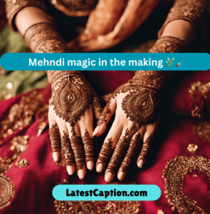 mehndi night captions