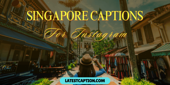 singapore instagram captions​